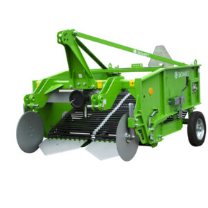 Arrancadora de Patatas BOMET de 2 filas y accionamiento por correa.